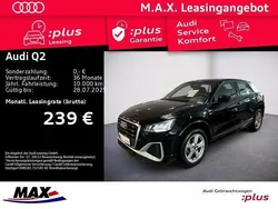 Schwarz Gebraucht 2024 Audi Q2 S-Line SUV | 30.429 € (Fairer Preis)