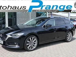 Jet black Gebraucht 2024 Mazda 6 Exclusive-Line Kombi | 30.885 € (Guter Preis)