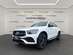 Polarweiss unilack Gebraucht 2021 Mercedes GLC300e AMG Coupé | 43.890 € (Teuer)