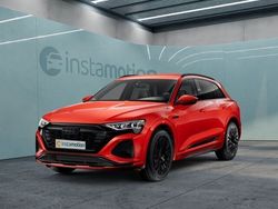 Rot Gebraucht 2023 Audi Q8 e-tron S-Line SUV | 56.039 € (Teuer)