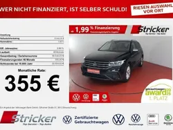 Schwarz (deep black perleffekt) Gebraucht 2024 VW Tiguan Allspace Life SUV | 33.948 € (Superpreis)