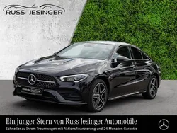 Unilack nachtschwarz Gebraucht 2022 Mercedes CLA250e AMG Limousine | 35.880 € (Etwas zu teuer)