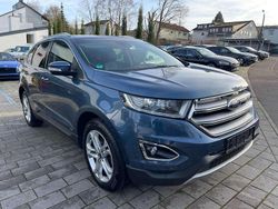 Chromablau metallic Gebraucht 2018 Ford Edge Titanium SUV | 22.900 € (Teuer)