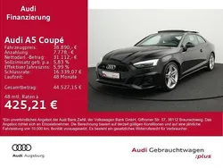 0e mythosschwarz metallic Gebraucht 2021 Audi A5 S-Line Coupé | 38.890 € (Fairer Preis)