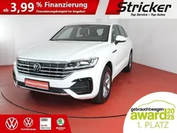 Pure white Gebraucht 2021 VW Touareg R-line SUV | 41.946 € (Superpreis)