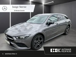 Lack mountaingrau Gebraucht 2021 Mercedes CLA250e Shooting Brake AMG Kombi | 26.900 € (Fairer Preis)