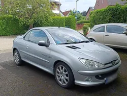 Silber Gebraucht 2005 Peugeot 206 CC Cabrio | 2.500 € (Etwas zu teuer)