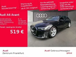 Mythosschwarz metallic Gebraucht 2024 Audi A6 S-Line Kombi | 54.460 €