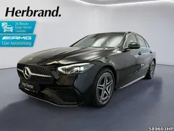 Schwarz Gebraucht 2024 Mercedes C300 AMG Limousine | 45.890 € (Fairer Preis)