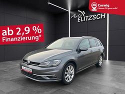 Indiumgrau metallic Gebraucht 2018 VW Golf VII Highline Kombi | 17.890 € (Fairer Preis)
