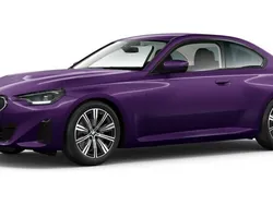 Blau Gebraucht 2024 BMW 218 Shadowline Coupé | 34.142 € (Superpreis)