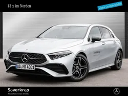 Metalliclack hightechsilber (metallic) Gebraucht 2024 Mercedes A180 AMG Limousine | 33.250 € (Fairer Preis)
