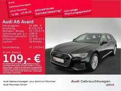 Mythosschwarz metallic Gebraucht 2022 Audi A6 Design Kombi | 33.486 € (Superpreis)