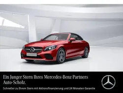 Hyazinthrot Gebraucht 2020 Mercedes C200 AMG Cabrio | 33.758 € (Fairer Preis)
