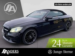 Obsidianschwarz Gebraucht 2023 Mercedes C200 AMG Cabrio | 45.964 €