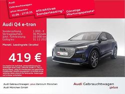 Navarrablau metallic Gebraucht 2024 Audi Q4 e-tron Advanced SUV | 43.581 € (Fairer Preis)
