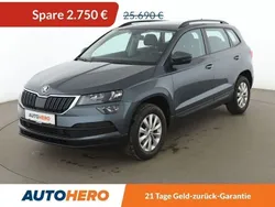 Grau Gebraucht 2021 Skoda Karoq Ambition SUV | 22.940 € (Guter Preis)