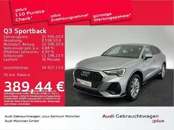 Silber Gebraucht 2023 Audi Q3 Sportback Performance SUV | 31.995 € (Guter Preis)