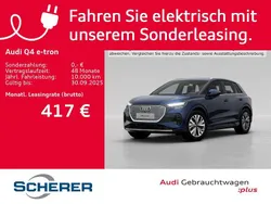 Navarrablau metallic (metallic) Gebraucht 2024 Audi Q4 e-tron Ambiente SUV | 44.990 € (Fairer Preis)