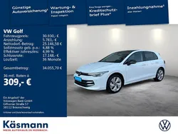 Pure white Gebraucht 2024 VW Golf VIII Goal Limousine | 30.930 € (Guter Preis)