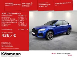 Ultrablau metallic (metallic) Gebraucht 2022 Audi Q5 Edition .1 SUV | 40.880 € (Guter Preis)