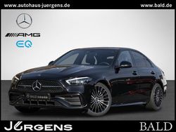 Schwarz metalliclack obsidian Gebraucht 2025 Mercedes C200 AMG Limousine | 51.590 €