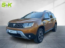 Taklamakanorange metallic Gebraucht 2019 Dacia Duster Prestige SUV | 14.980 € (Fairer Preis)