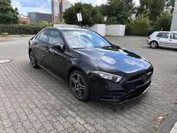 Schwarz Gebraucht 2021 Mercedes A250 AMG line Limousine | 24.000 € (Guter Preis)