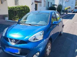 Blau Gebraucht 2015 Nissan Micra Acenta Kleinwagen | 5.490 € (Etwas zu teuer)