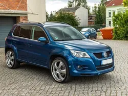 Blau Gebraucht 2008 VW Tiguan SUV | 8.799 € (Fairer Preis)
