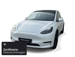 Weiß Gebraucht 2022 Tesla Model Y Long Range AWD SUV | 33.500 € (Guter Preis)