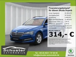 Blau Gebraucht 2023 Skoda Superb Kombi | 29.449 € (Superpreis)