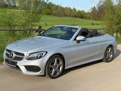 Iridiumsilber metalliclack Gebraucht 2018 Mercedes C200 AMG line Cabrio | 28.990 € (Guter Preis)