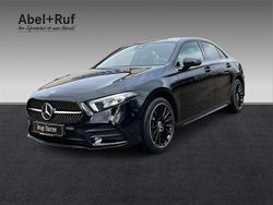 Schwarz Gebraucht 2021 Mercedes A250 AMG Limousine | 26.499 € (Fairer Preis)