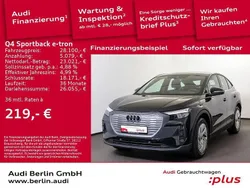 Schwarz Gebraucht 2023 Audi Q4 Sportback e-tron Comfort SUV | 28.100 € (Guter Preis)