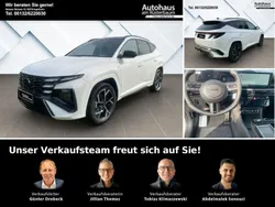 White metallic Gebraucht 2024 Hyundai Tucson N Line SUV | 43.480 € (Fairer Preis)
