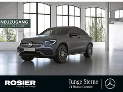 Grau / selenitgrau magno Gebraucht 2021 Mercedes GLC300 AMG Coupé | 48.770 € (Teuer)