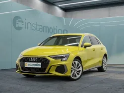 Gelb Gebraucht 2024 Audi A3 Sportback e-tron S-Line Limousine | 32.230 € (Guter Preis)