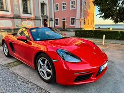 Rot Gebraucht 2017 Porsche 718 Boxster Cabrio | 53.900 € (Fairer Preis)