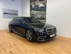 Obsidianschwarz metalliclack Gebraucht 2024 Mercedes S580 AMG line Limousine | 102.935 € (Superpreis)
