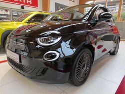 Schwarz Gebraucht 2023 Fiat 500e La Prima Cabrio | 25.400 € (Etwas zu teuer)