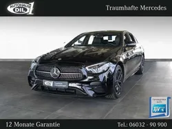 Schwarz (ung. schwarz unilack) Gebraucht 2021 Mercedes E200 AMG Limousine | 40.850 € (Etwas zu teuer)