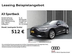 Grau Neu 2025 Audi A3 Sportback e-tron S-Line Kleinwagen | 40.888 € (Superpreis)