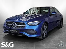 Metalliclack spektralblau Gebraucht 2024 Mercedes C180 Avantgarde Limousine | 36.980 € (Fairer Preis)