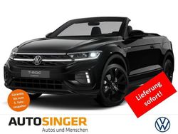 Schwarz Neu 2025 VW T-Roc Cabriolet R-line Cabrio | 42.480 € (Teuer)