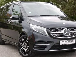 Obsidianschwarz metallic Gebraucht 2019 Mercedes V300 Exclusive Van / Kleinbus | 51.900 € (Superpreis)