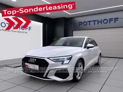 Weiß Gebraucht 2024 Audi A3 Sportback S-Line Limousine | 33.750 € (Superpreis)
