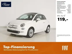 Weiss Gebraucht 2022 Fiat 500C Dolcevita Cabrio | 12.480 € (Guter Preis)