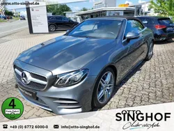 Lack selenitgrau (metallic) Gebraucht 2018 Mercedes E200 AMG Cabrio | 35.990 € (Fairer Preis)