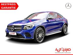 Blau Gebraucht 2016 Mercedes GLC250 AMG line Coupé | 31.990 € (Teuer)